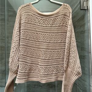 Beige Knit Sweater